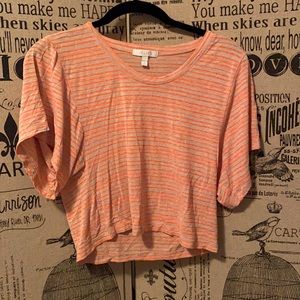 3/$10 SALE🌈Delia’s orange crop top
